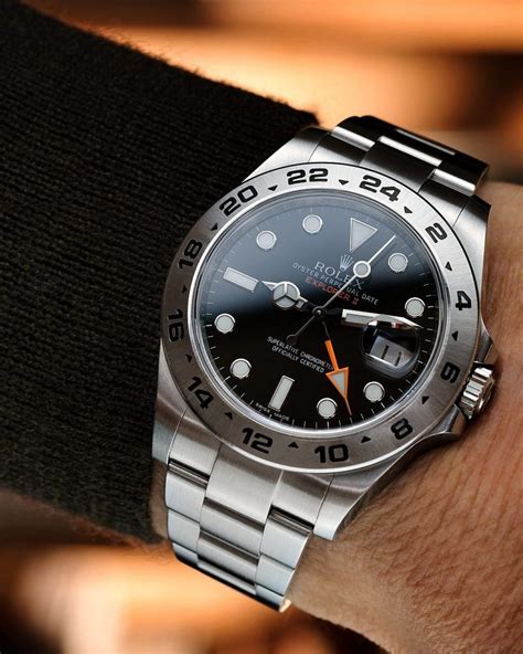 rolex explorer ii size